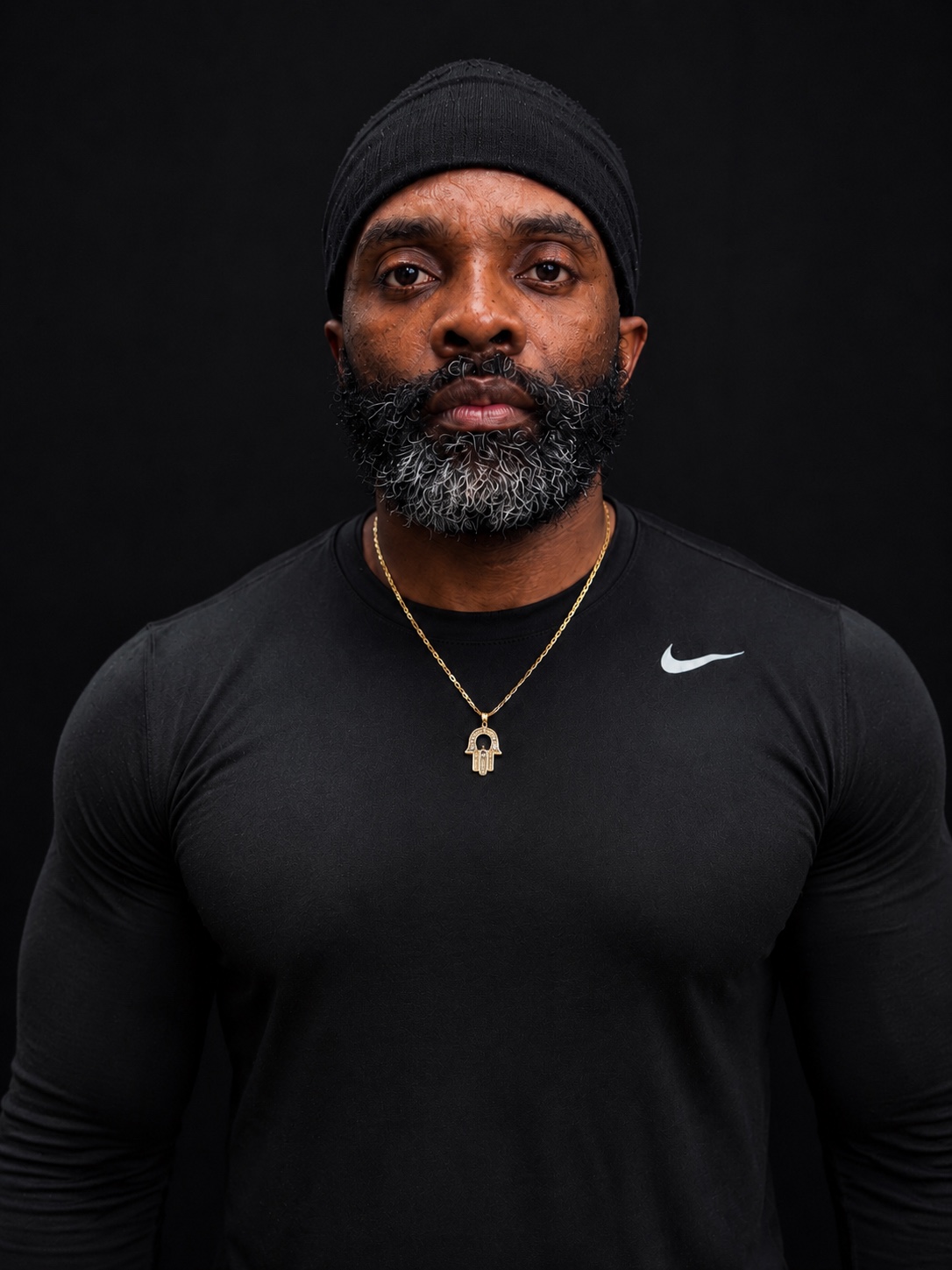Coach Transformer, Master Trainer Tabius 'The Transformer' McCoy, in a studio portrait